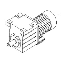 Lenze Gearbox Mount Position B - B8